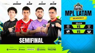 MPL LATAM S2 Playoffs | SEMIFINAL, Day 14 | Mobile Legends: Bang Bang #MPLLA (ESP)