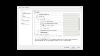 Loadrunner - TruClient - Log Settings