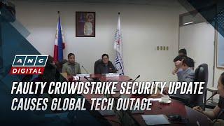 Faulty Crowdstrike security update causes global tech outage | ANC