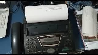 Fax Panasonic funcionando