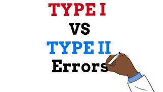 Type 1 vs Type 2 Errors MADE EASY