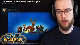 This is going too far! - "It's 2024 And You Open the WoW Classic Item Shop" - Guzu reacts