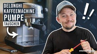 DELONGHI MAGNIFICA Pumpe tauschen – einfache DIY Schritt-für-Schritt Anleitung