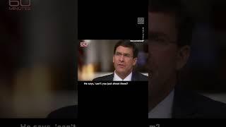 Mark Esper on Trump Wanting U.S. Troops to Shoot Protesters