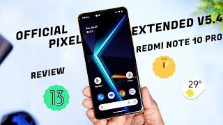 Pixel Extended 5.4 Official for Redmi Note 10 Pro Review - What's New ?