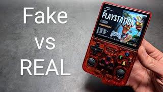 Real VS Fake R36s Game Console - Don't Get SCAMMED!