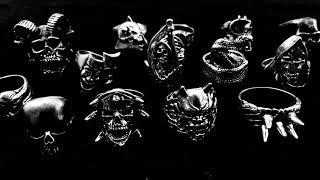 HEAVY METAL BIKER RINGS + CHAIN NECKLACE COLLECTION | DEATH JEWELRY | METALHEADS