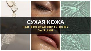 Как быстро восстановить сухую кожу