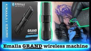 EMALLA GRAND Wireless Tattoo pen machine. Possibly the best machine I have EVER used.