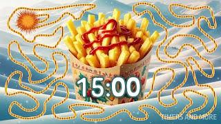 15 Minute French Fries  Timer Bomb 