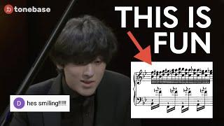 Yunchan Lim 임윤찬 LAUGHS in the face of Liszt's hardest piece (Feux follets)