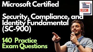 SC-900 Microsoft Security Compliance & Identity Fundamentals Practice  Exam Question and Answers