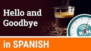 How to say Hello and Thank You in Spanish - One Minute Spanish Lesson 1