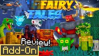 FAIRY TALES ADDON Brings 18 mythological Creatures & Boss Battles to Minecraft bedrock!