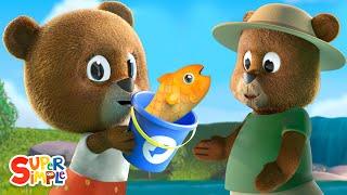 Once I Caught A Fish Alive | Kids Song | Super Simple Songs