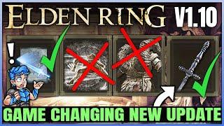 SURPRISE 1.10 UPDATE & MORE - BIG Weapon Crit & Poise Changes - PvP Rework - Elden Ring Guide!