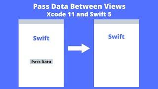 How To Pass Data Between View Controllers In Xcode 11 and Swift 5