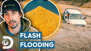 Parker’s Claim Is Hit By FLASH FLOODS But Still Makes $750,000 | Gold Rush