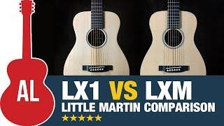 Martin LX1 vs LXM - Laminate vs Solid Wood Comparison