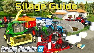 Are You Doing Silage WRONG? - A BEGINNERS guide to making silage in Farming Simulator 22