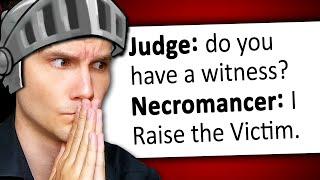 r/D&Dmemes - Necromancer Lawyer