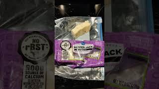 Eating Kroger Pepper Jack Cheese, Dbn, MI, 9/13/23