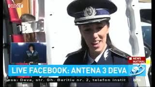 News Matinal la Antena 3 Deva, despre IPJ Hunedoara- Stiri Antena Vest -