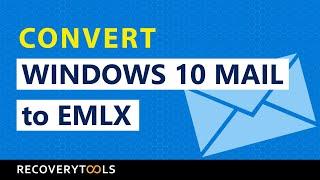 Convert Windows 10 Mail App to EMLX