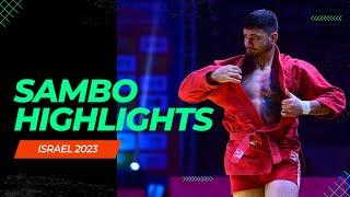 Highlights of the European Sambo Championships 2023. Day 2