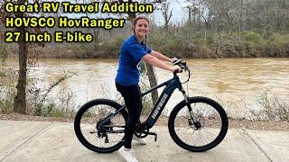 HOVSCO HovRanger 27 inch E bike   Great RV Travel Addition