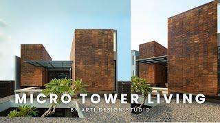 Exploring Micro Tower Co-Living: A Sustainable Urban Living Prototype by Arti Design Studio