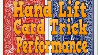 Hand Lift (Card Trick Performance)-Magic
