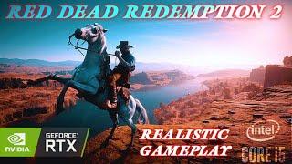 Red Dead Redemption 2 | HDR Gameplay | RTX 3050 Laptop GPU | MSI GF 63