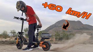 ¡POTENCIA EXTREMA! Patinete Eléctrico TODO TERRENO +60 km/h | Kukirin m5 pro