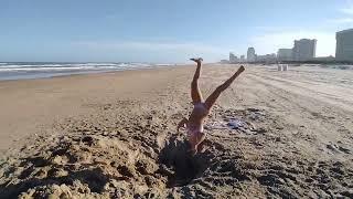 Beach Gymnastics