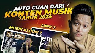 Update Baru ! 3 Jenis Channel MUSIK yang 100% LOLOS MONET 2024 di Youtube