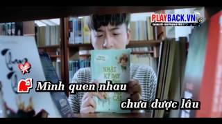 [ Karaoke HD ] Vội Vã Yêu Nhau Vội Vã Rời - Lương Bích Hữu Ft. Ngô Kiến Huy [Official]