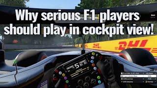 Why Serious F1 2020 Players Should Use Cockpit View!