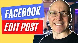 How To Edit A Post On Your Facebook Page Even If Its A Boosted Post 2020