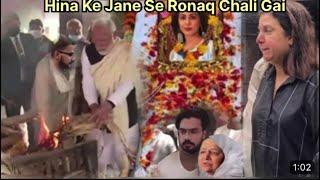 Hina Khan Ke Jane Se Ronaq Chali Gai Sab Udas Hai Yaad Karte Rehte Hai Jane Wali Ko