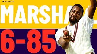 The Greatest Quick of All Time? Marshall Blows England Away in Classic! | Eng v WI 1984 | Lord's