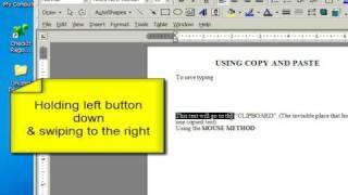 XP-"Blazing fast"-Mouse COPY & PASTE for beginners