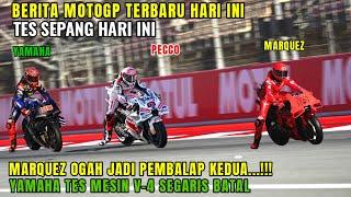 LiveBERITA MOTOGP HARI INI SENIN 23 DESEMBER 2024, MOTOGP HARI INI, TES YAMAHA V4,MARQUEZ BAGNAIA