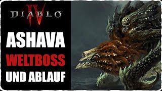 Diablo 4 Ashava besiegen MEGA LOOT Weltboss spawn und Erklärung zum Ablauf - Wie lange warten?