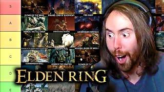 Elden Ring Boss Tier List | Asmongold Ranks ALL Fights From Best To Worst