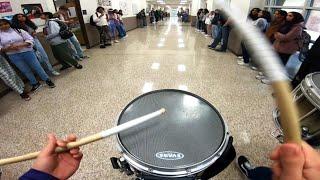 IHS Drumline State Sendoff Snare Cam | 4/25/2023