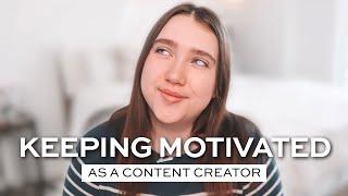 No Motivation? Watch This to Get Inspired as a Content Creator, YouTuber, or Blogger!