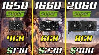 GTX 1650 Super vs. GTX 1660 Super vs. RTX 2060 Super | 1080p Gaming