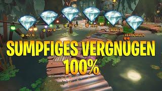 Crash Bandicoot 4 - Sumpfiges Vergnügen 100% - Alle Kisten und Edelsteine