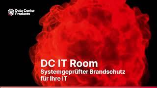 Data Center Products | Brandschutzprüfung DC IT Room | Typprüfung gemäß EN 1047-2